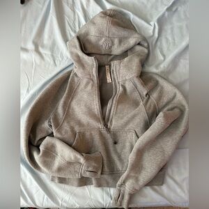 Lululemon Athletica Heather Gray Zip-Up Jacket